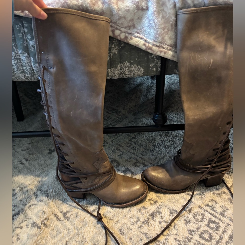 Freebird by Steven Brown Lace Up Boots